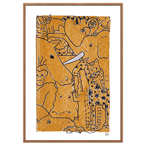 Savannens dyr ocher